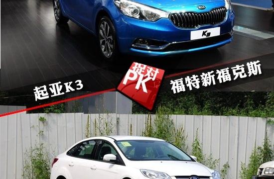 起亚K3VS福特新福克斯 高配与驾控的抉择